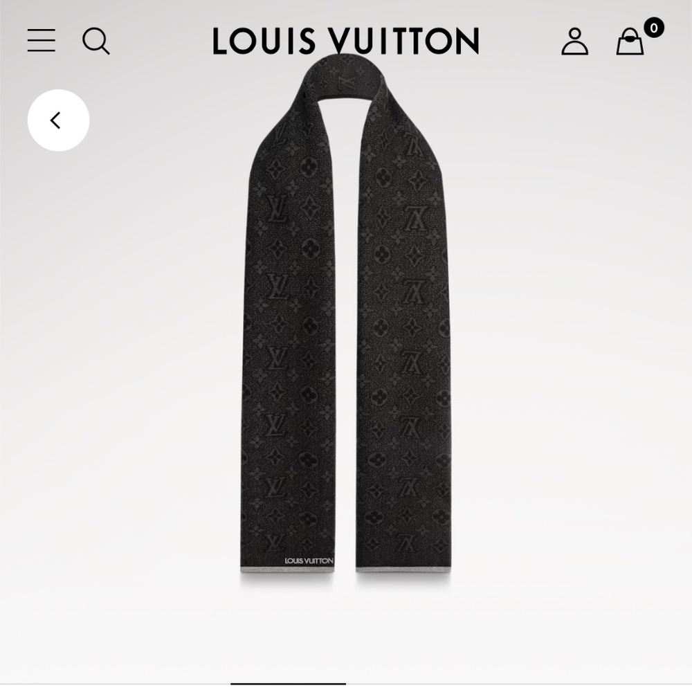 Louis Vuitton My Monogram Eclipse Scarf